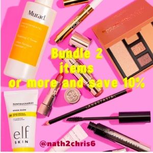 Bundle 2 or more items and save 10%